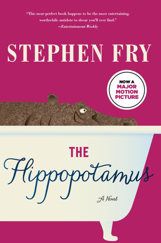 The Hippopotamus book cover by Stephen Fry