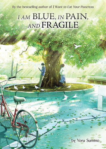 I am Blue, in Pain, and Fragile (Light Novel) book cover by Yoru Sumino