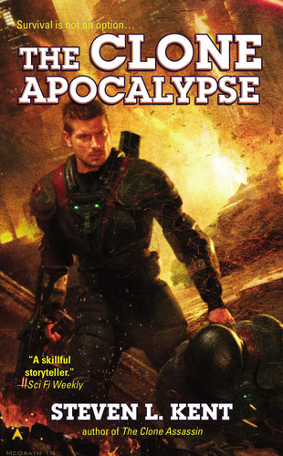 The Clone Apocalypse (A Clone Republic Novel) book cover by Steven L. Kent