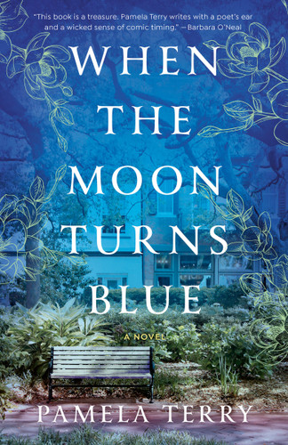 When the Moon Turns Blue: A Novel book cover by Pamela Terry