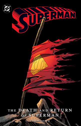 Superman: The Death and Return of Superman Compendium book cover by Roger Stern