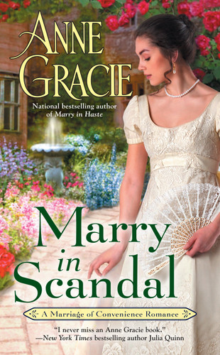 Marry in Scandal (Marriage of Convenience) book cover by Anne Gracie