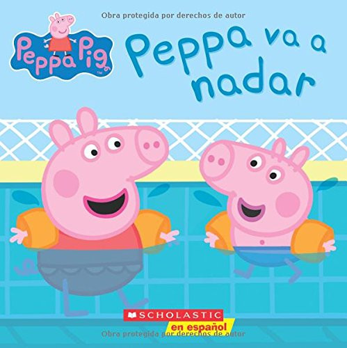 Peppa va a nadar (Peppa Pig) (Spanish Edition) Cover