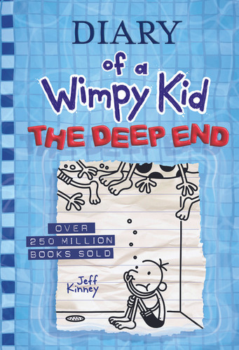 The Deep End (Diary of a Wimpy Kid #15) (Diary of a Wimpy Kid) book cover by Jeff Kinney