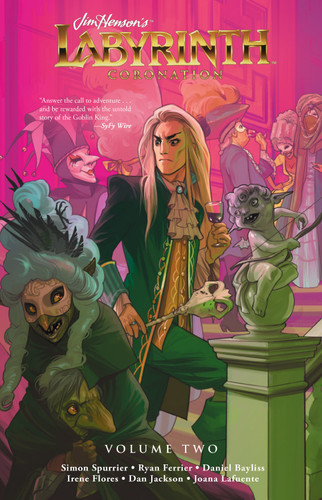 Jim Henson's Labyrinth: Coronation Vol. 2 (Jim Henson's Labyrinth) book cover by Simon Spurrier, Ryan Ferrier