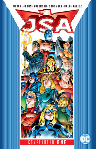 JSA Compendium One book cover by Joe Kelly