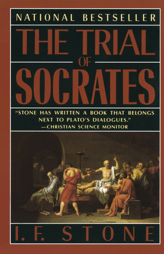 The Trial of Socrates book cover by I. F. Stone