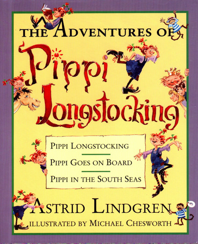 The Adventures of Pippi Longstocking (Pippi Longstocking) book cover by Astrid Lindgren