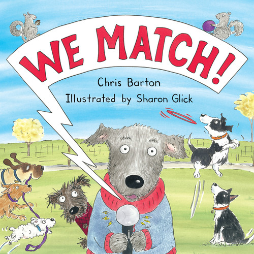 We Match! book cover by Chris Barton