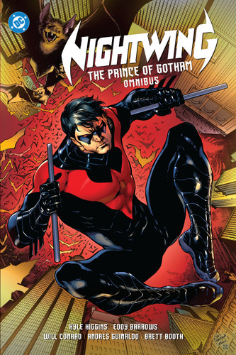 Nightwing: The Prince of Gotham Omnibus (2025 Edition) book cover by Kyle Higgins, Scott Snyder, Tim Seeley