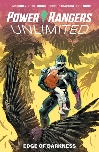 Power Rangers Unlimited: Edge of Darkness (Power Rangers) book cover by L.L. McKinney, Frank Gogol