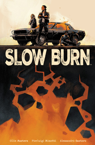 Slow Burn (Slow Burn) book cover by Ollie Masters