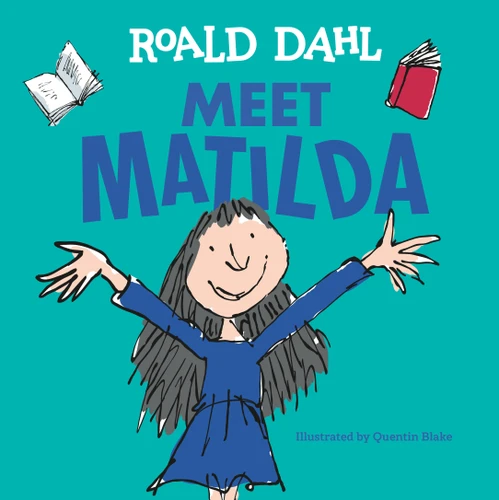 Meet Matilda book cover by Roald Dahl