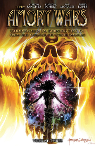 The Amory Wars: Good Apollo, I'm Burning, Star IV Vol. 3 (The Amory Wars) book cover by Claudio Sanchez, Chondra Echert