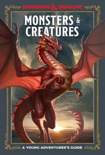 Monsters & Creatures (Dungeons & Dragons): A Young Adventurer's Guide (Dungeons & Dragons Young Adventurer's Guides) book cover by Jim Zub, Stacy King, Andrew Wheeler, Official Dungeons & Dragons Licensed