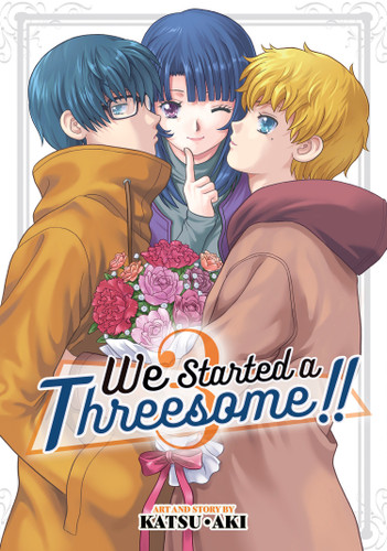 We Started a Threesome!! Vol. 3 (We Started a Threesome!) book cover by Katsu Aki