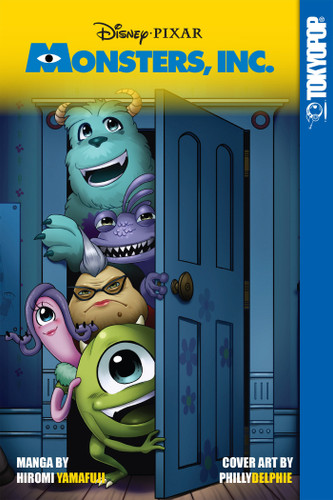 Disney Manga: Pixar's Monsters, Inc. book cover by Hiromi Yamafuji