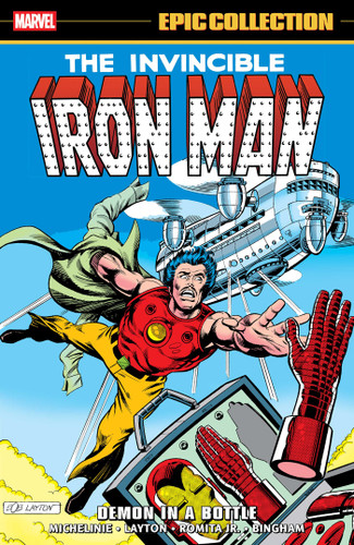 Iron Man Epic Collection: Demon In A Bottle book cover by David Michelinie, Bob Layton