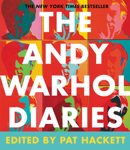 The Andy Warhol Diaries book cover by Pat Hackett, Andy Warhol