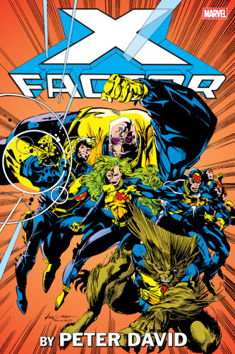 X-Factor By Peter David Omnibus Vol. 1 Larry Stroman Cover [New Printing] book cover by Peter David, Marvel Various