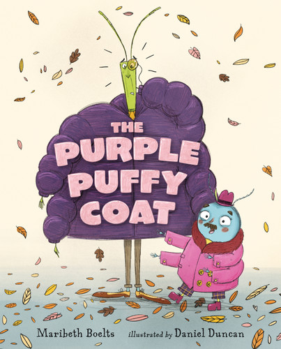 The Purple Puffy Coat book cover by Maribeth Boelts