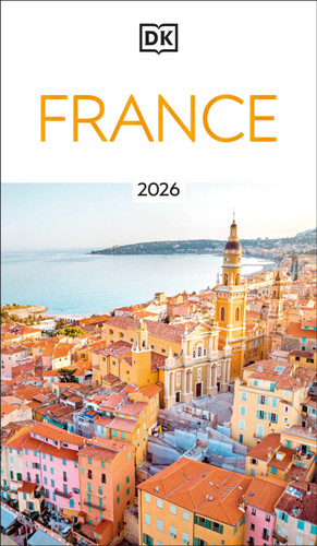 DK France: Must-See Sights. Culture & History. Detailed Maps & Tours. Covers Paris, Brittany, Provence, & more (Travel Guide) book cover by DK Travel