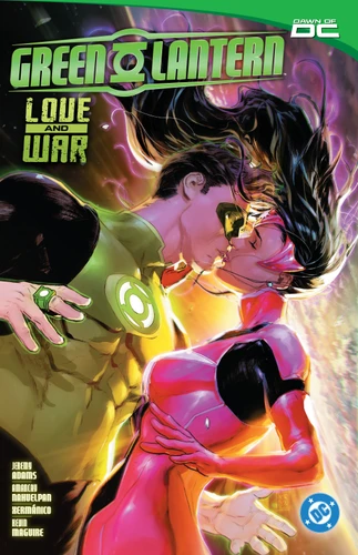 Green Lantern Vol. 2: Love and War book cover by Jeremy Adams