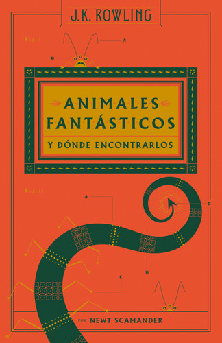 Animales fantásticos y dónde encontrarlos (Un libro de la biblioteca de Hogwarts) / Fantastic Beasts and Where to Find T hem: The Original Screenplay (UN LIBRO DE LA BIBLIOTECA DE HOGWARTS [EDICIÓN ILUSTRADA]) book cover by J.K. Rowling