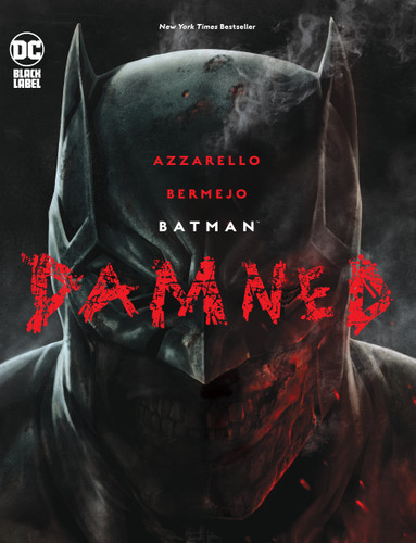 Batman: Damned book cover by Brian Azzarello