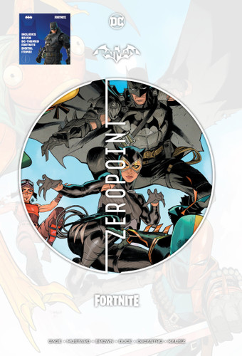 Batman/Fortnite: Zero Point book cover by Christos Gage