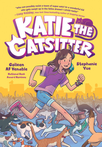 Katie the Catsitter: (A Graphic Novel) (Katie the Catsitter) book cover by Colleen AF Venable