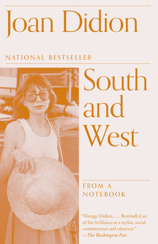 South and West: From a Notebook (Vintage International) book cover by Joan Didion
