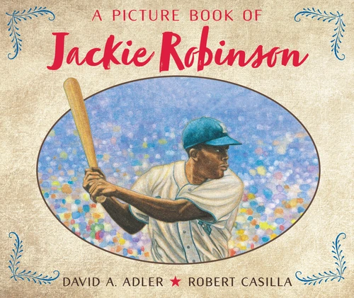 A Picture Book of Jackie Robinson (Picture Book Biography) book cover by David A. Adler