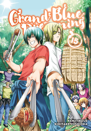 Grand Blue Dreaming 15 (Grand Blue Dreaming) book cover by Kimitake Yoshioka