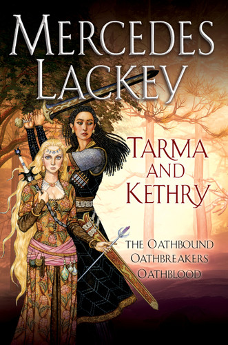 Tarma and Kethry (Vows and Honor) book cover by Mercedes Lackey