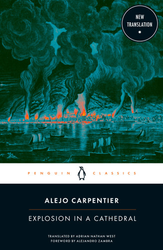 Explosion in a Cathedral book cover by Alejo Carpentier
