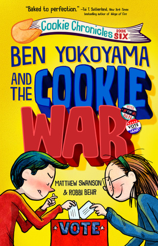 Ben Yokoyama and the Cookie War (Cookie Chronicles) book cover by Matthew Swanson