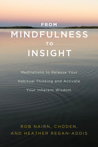 From Mindfulness to Insight: Meditations to Release Your Habitual Thinking and Activate Your Inherent Wisdom book cover by Rob Nairn, Choden, Heather Regan-Addis