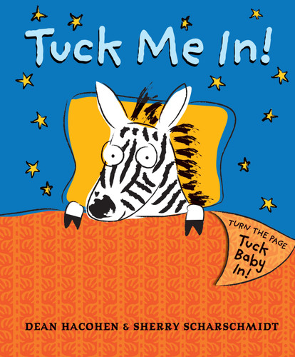 Tuck Me In! book cover by Dean Hacohen