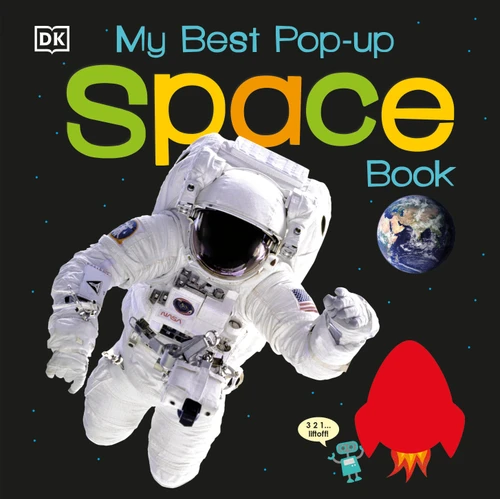 My Best Pop-up Space Book (Noisy Pop-Up Books) book cover by DK