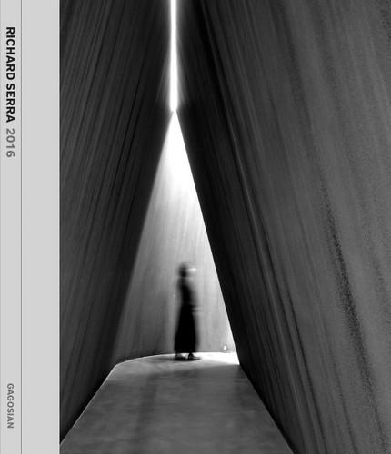 Richard Serra 2016 book cover by Briony Fer