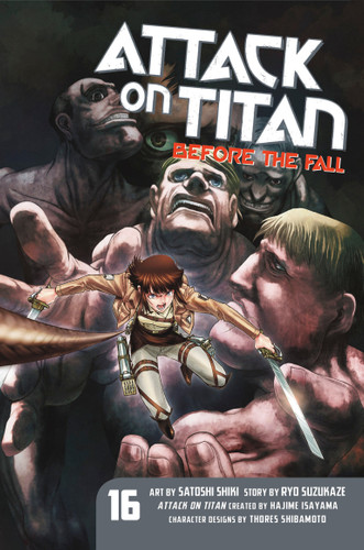 Attack on Titan: Before the Fall 16 (Attack on Titan: Before the Fall) book cover by Ryo Suzukaze