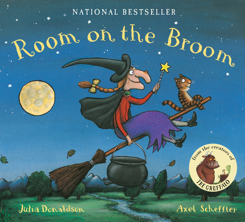 Room on the Broom Lap Board Book book cover by Julia Donaldson