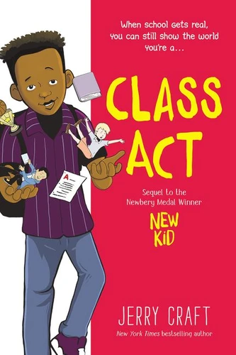 Class Act: A Graphic Novel book cover by Jerry Craft