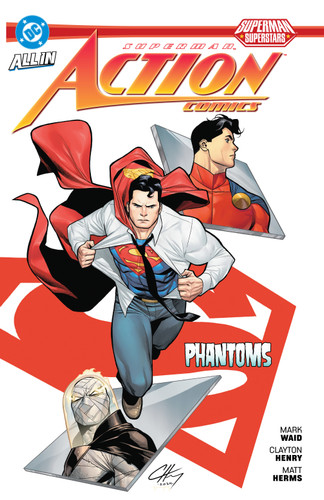 Superman: Action Comics: Phantoms book cover by Mark Waid, Mariko Tamaki