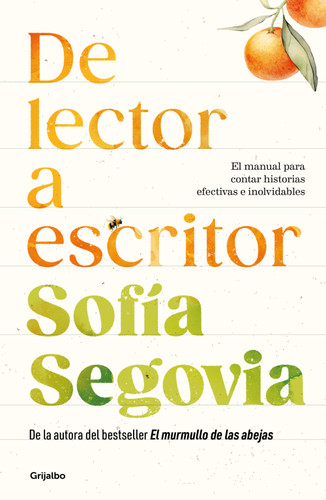 De lector a escritor / From Reader to Writer book cover by Sofía Segovia