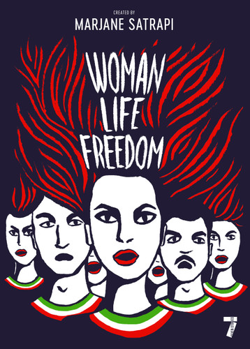 Woman, Life, Freedom book cover by Marjane Satrapi
