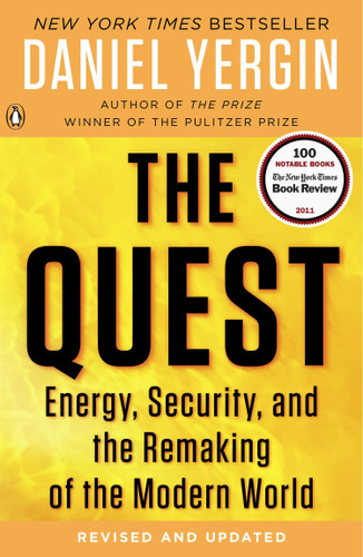 The Quest: Energy, Security, and the Remaking of the Modern World book cover by Daniel Yergin