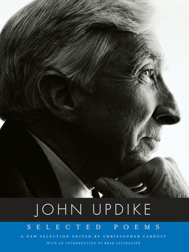 Selected Poems of John Updike book cover by 