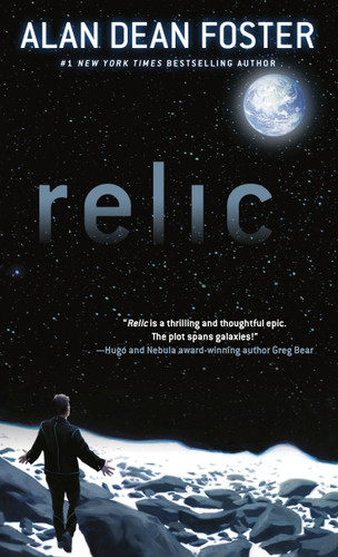 Relic book cover by Alan Dean Foster